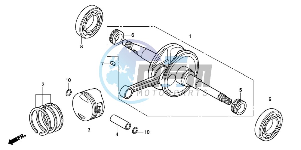 CRANKSHAFT/PISTON