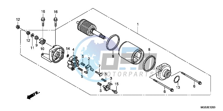 STARTING MOTOR