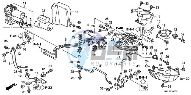 FRONT POWER UNIT/FRONT VA LVE UNIT