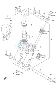 DF 150 drawing Trim Cylinder