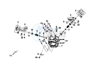 MIO 50 SPORT 45KMH drawing CYLINDER HEAD CPL