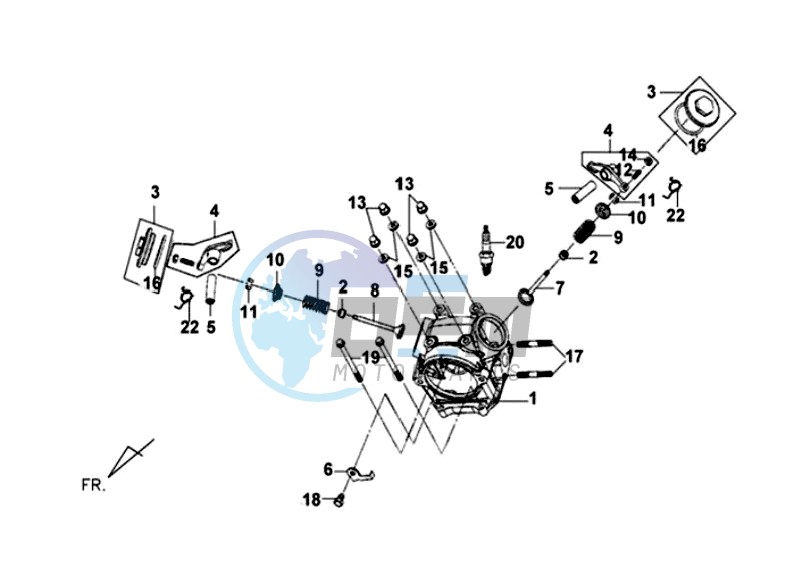 CYLINDER HEAD CPL