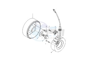 YZF R46 600 drawing GENERATOR