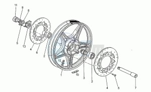 V 35 350 Carabinieri - PA Carabinieri/PA drawing Front wheel