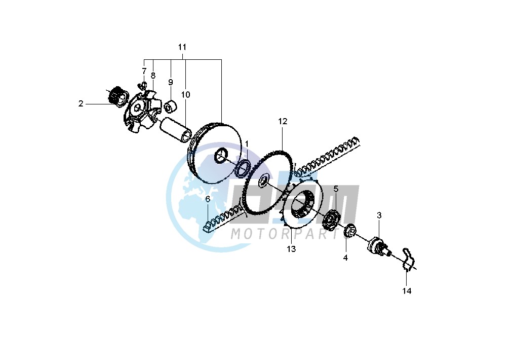 Driving pulley