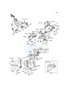 Z800 ZR800CEF UF (UK FA) XX (EU ME A(FRICA) drawing Cowling Lowers