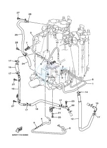 F350AETX drawing CYLINDER-AND-CRANKCASE-4