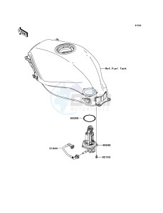 NINJA_250R EX250K9F GB XX (EU ME A(FRICA) drawing Fuel Pump