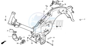 C90Z 50 drawing FRAME BODY