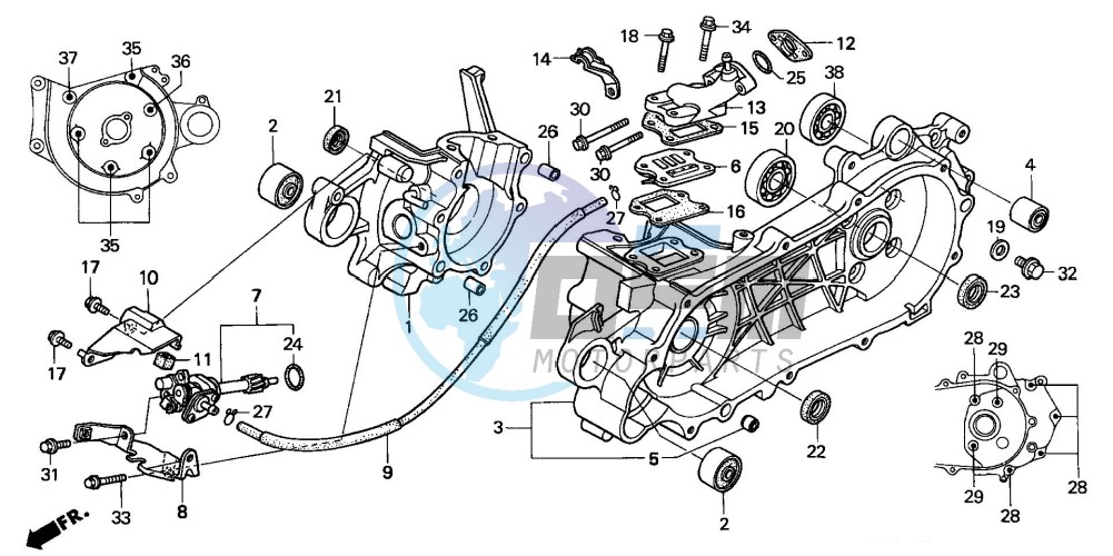 CRANKCASE/OIL PUMP