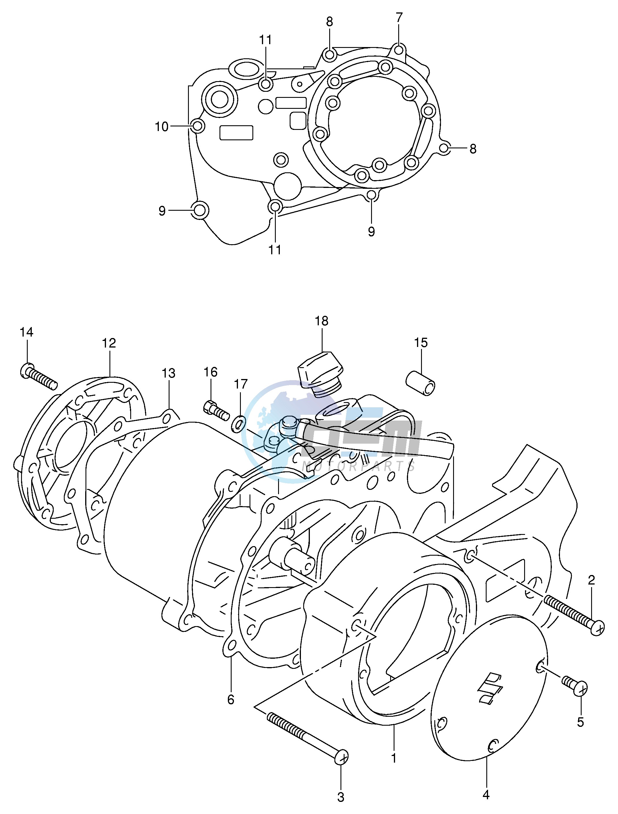 CRANKCASE COVER