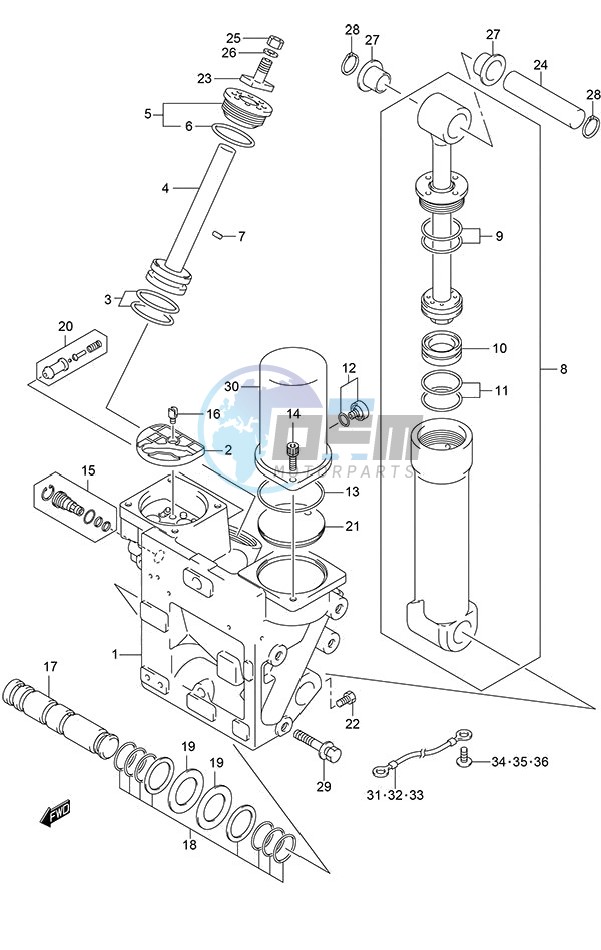 Trim Cylinder