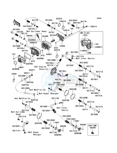 JET SKI ULTRA 300X JT1500HCF EU drawing Cooling