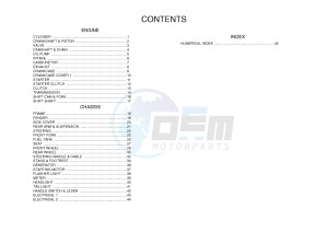 YBR125EGS (43BB) drawing .5-Content