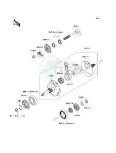 KSF 450 B [KFX450R MONSTER ENERGY] (B8F-B9FB) B8FA drawing CRANKSHAFT