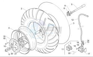 Gulliver 50 Air drawing Front wheel