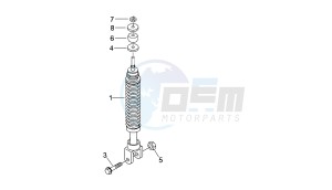 SONAR - 50 CC VTHLR1A1A 2T drawing REAR SHOCK ABSORBER