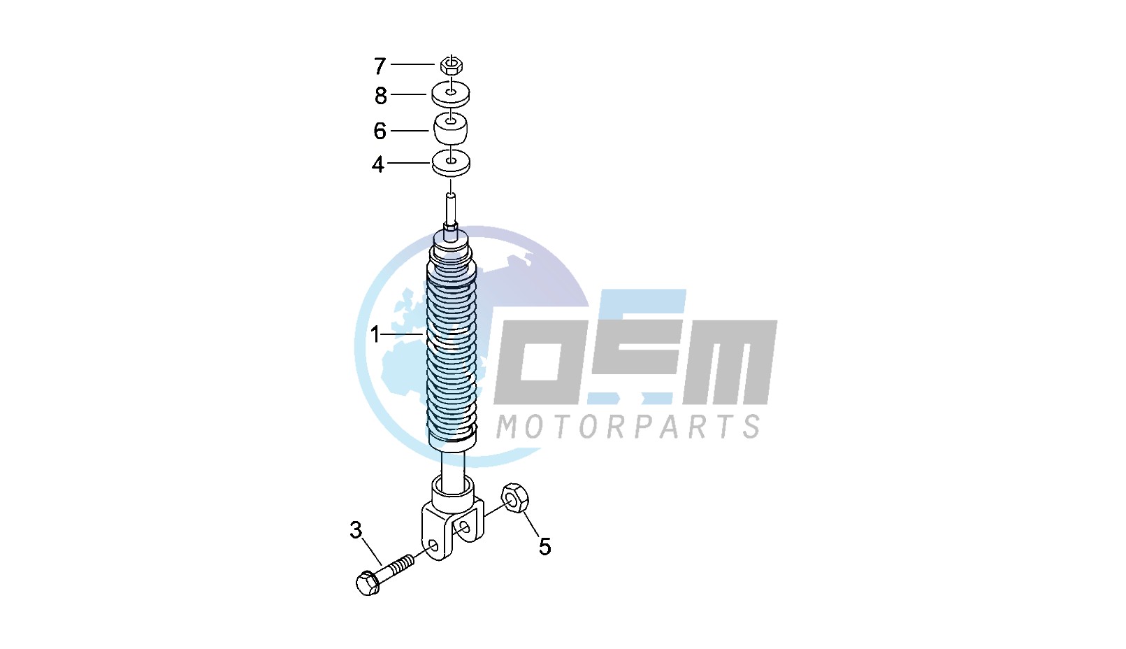 REAR SHOCK ABSORBER