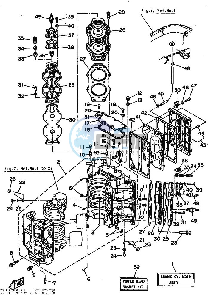 CYLINDER--CRANKCASE