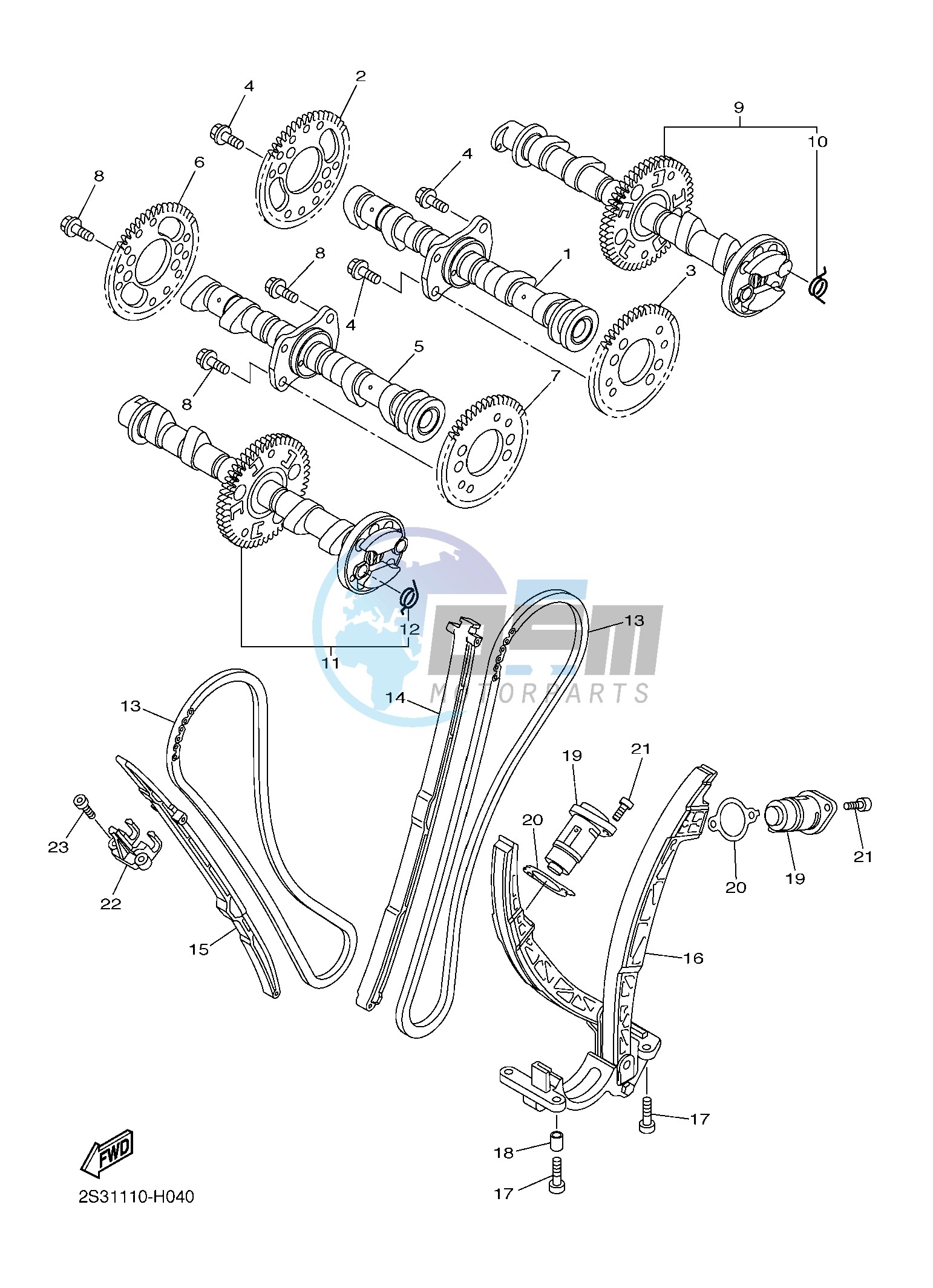 CAMSHAFT & CHAIN