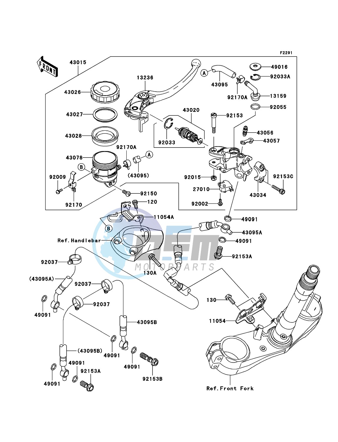 Front Master Cylinder