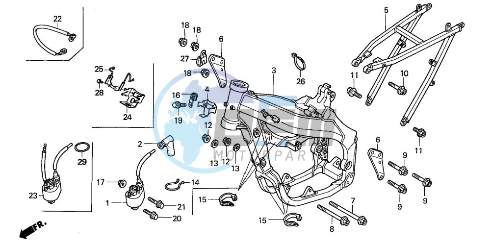 FRAME BODY/ IGNITION COIL