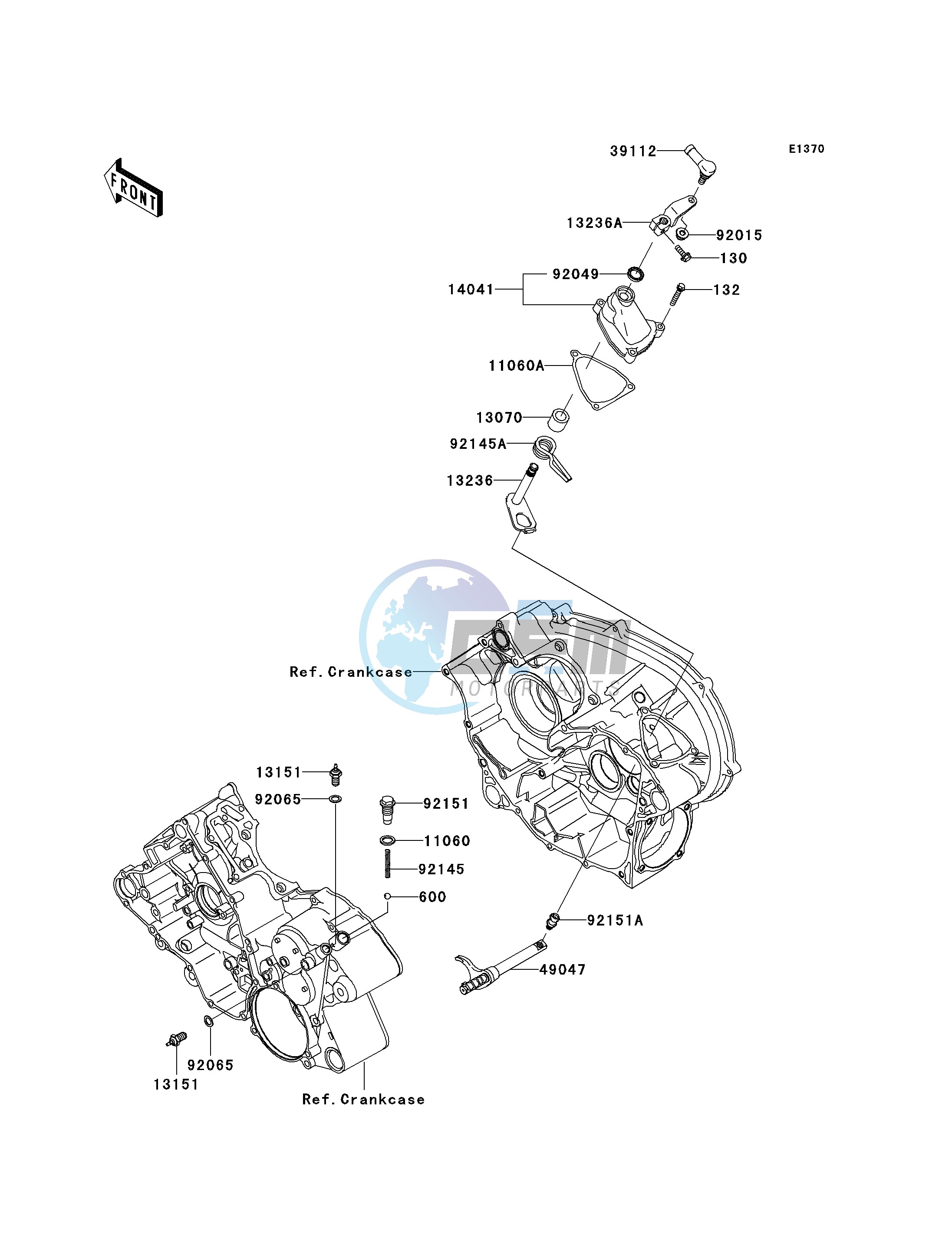 GEAR CHANGE MECHANISM