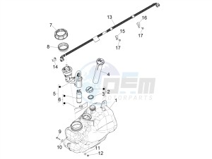 MP3 500 MAXI SPORT BUSINESS ADVANCED E4 ABS (EMEA) drawing Fuel tank