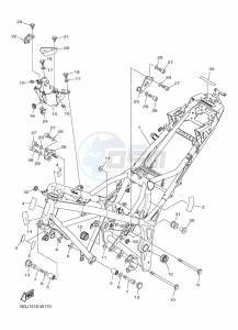 MT-25 MTN250-A (BGJ3) drawing FRAME