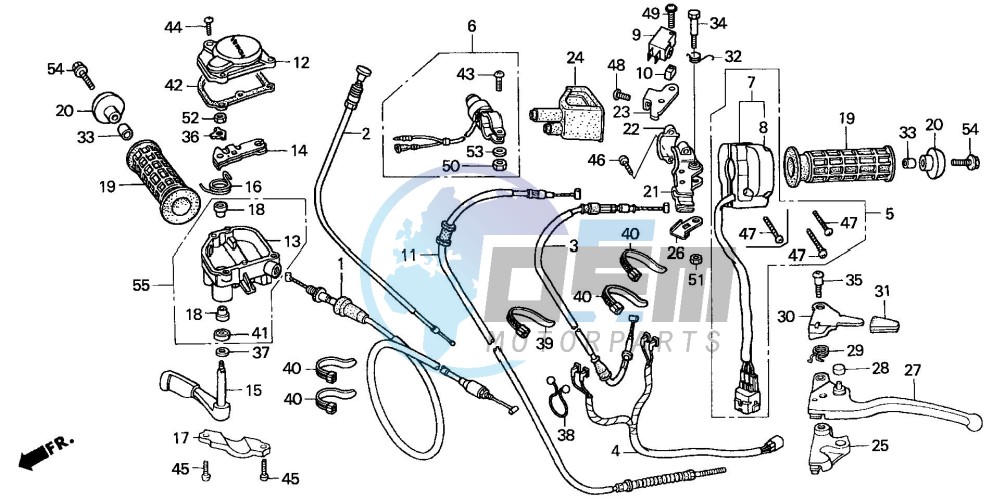 HANDLE LEVER/SWITCH/CABLE