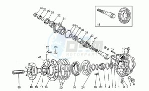 Nevada 750 Club Club drawing Transmission complete