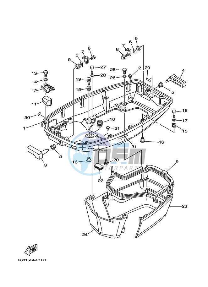 BOTTOM-COWLING