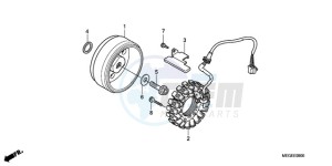 VT750CA9 Australia - (U / SPC) drawing GENERATOR