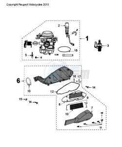 KISBEE A SL drawing CARBURETTOR