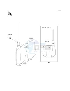 KX 65 A [KX65 MONSTER ENERGY] (A6F - A9FA) A6F drawing ACCESSORY