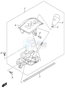 LT-A500XP drawing SHIFT LEVER