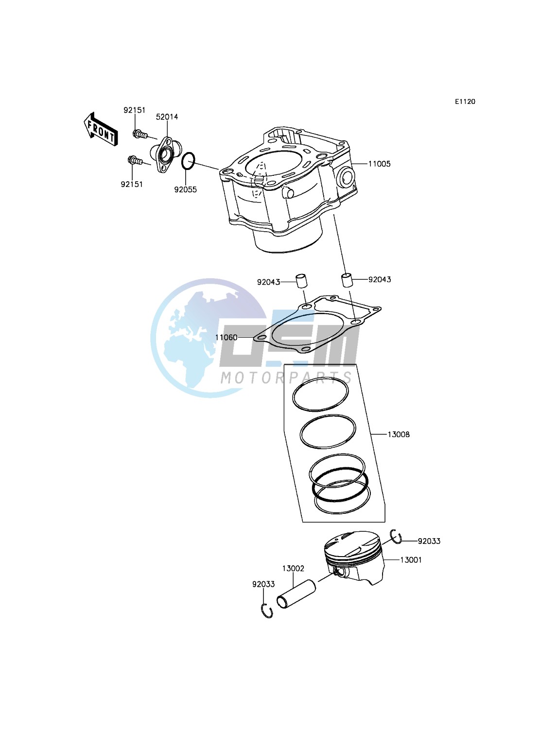 Cylinder/Piston(s)