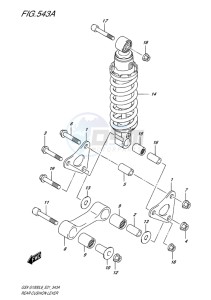 GSX-S1000F ABS EU drawing REAR CUSHION LEVER