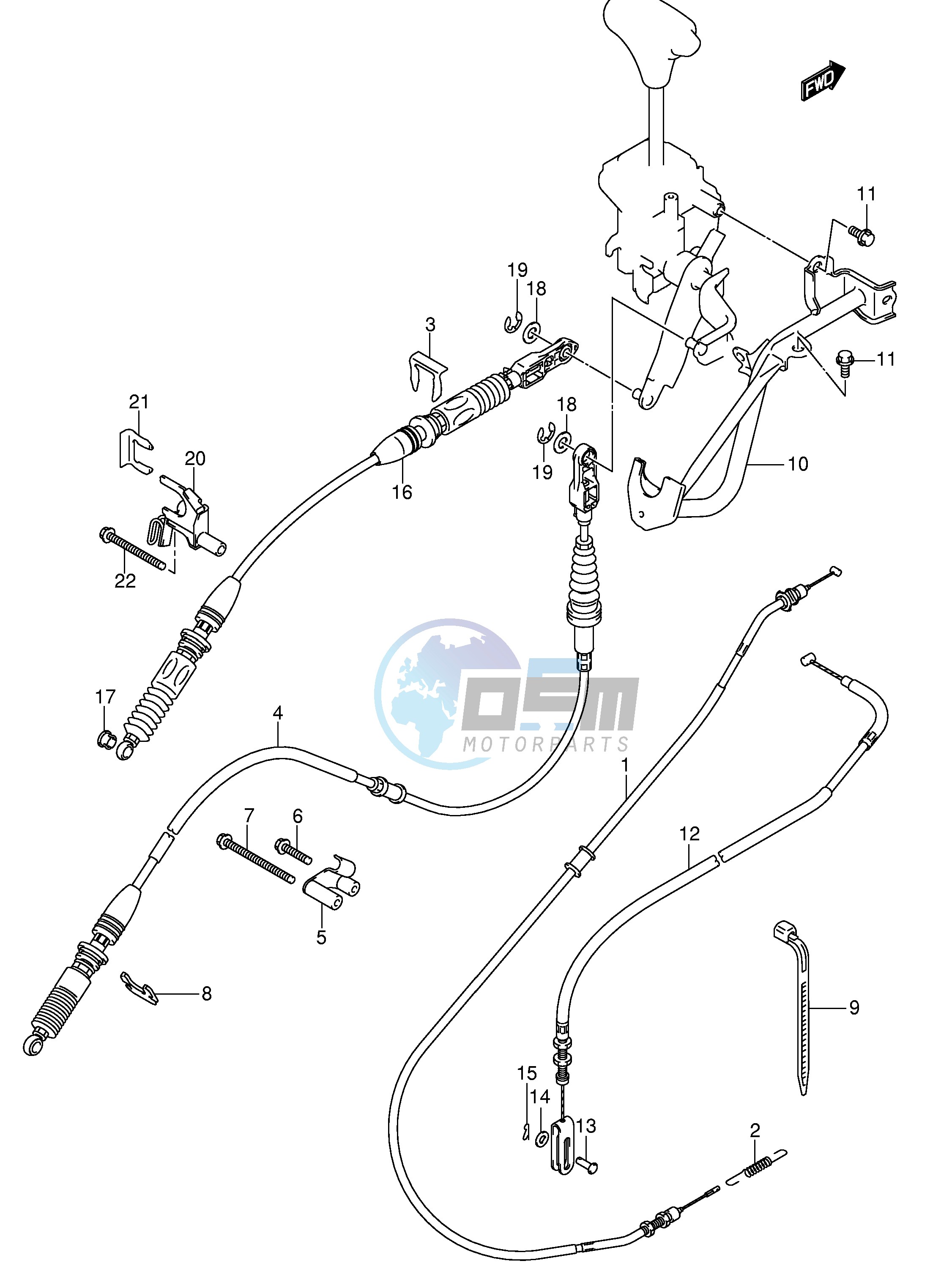 SHIFT CABLE