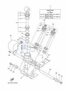 F115AETX drawing TILT-SYSTEM-1