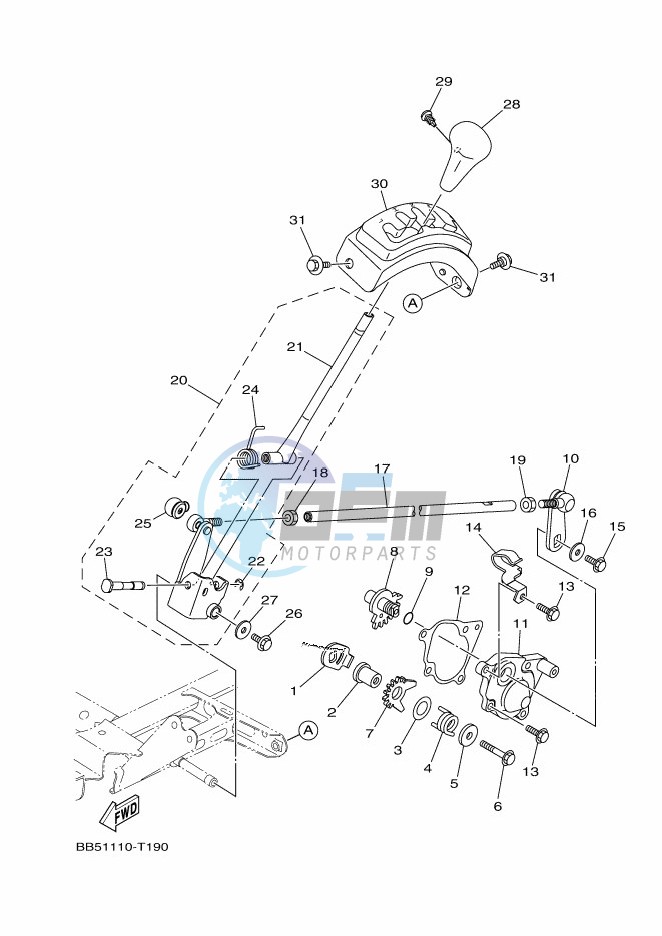 SHIFT SHAFT