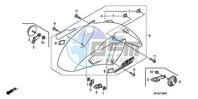 FRONT FENDER