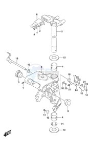 DF 30A drawing Swivel Bracket Remote Control