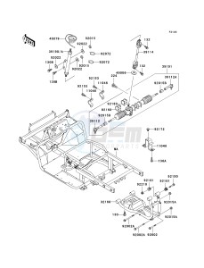 KAF 620 G [MULE 3000] (G6F-G8F) G8F drawing FRAME