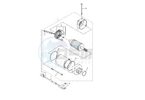 FZ1 1000 drawing STARTING MOTOR