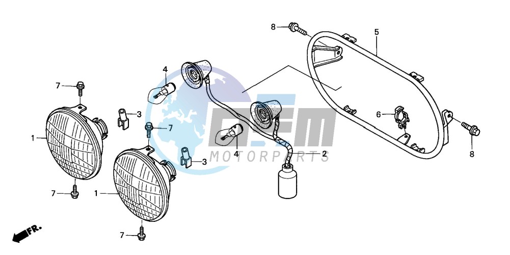 HEADLIGHT (NPS505/6)