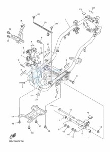 XP560E-A TMAX ABS (B3T1) drawing TAILLIGHT