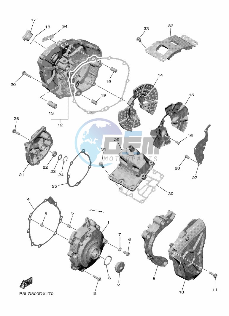 CRANKCASE COVER 1