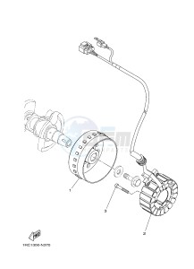 MT09 900 (1RCD 1RCE) drawing GENERATOR