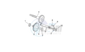 Sonic 50 H2O drawing Transmission final drive